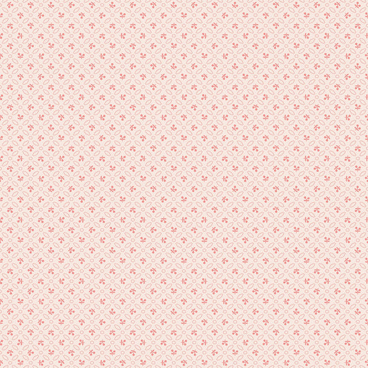 Farmer's Daughter Cherries Background Coral