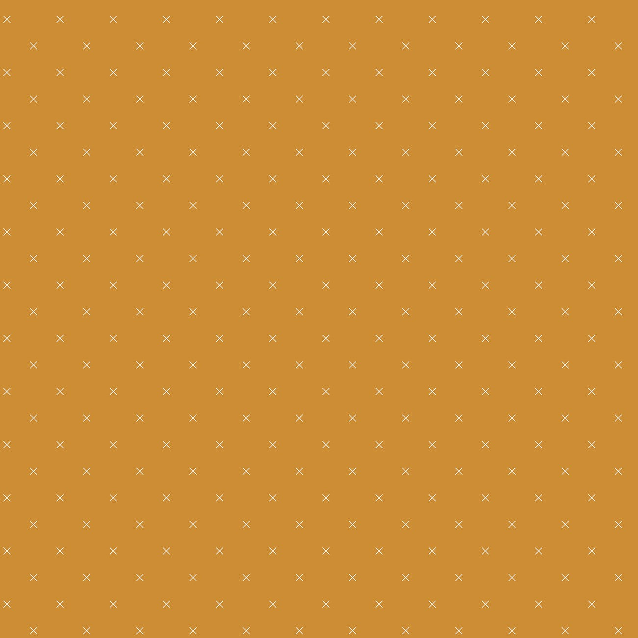 Bee Cross Stitch In Color Butterscotch