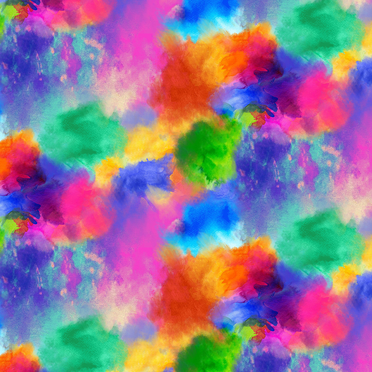 Bright Watercolor Brush Strokes