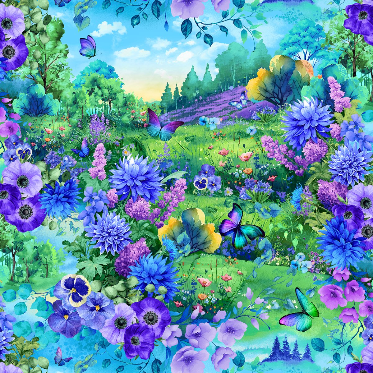 Multi Meadow Wild Floral
