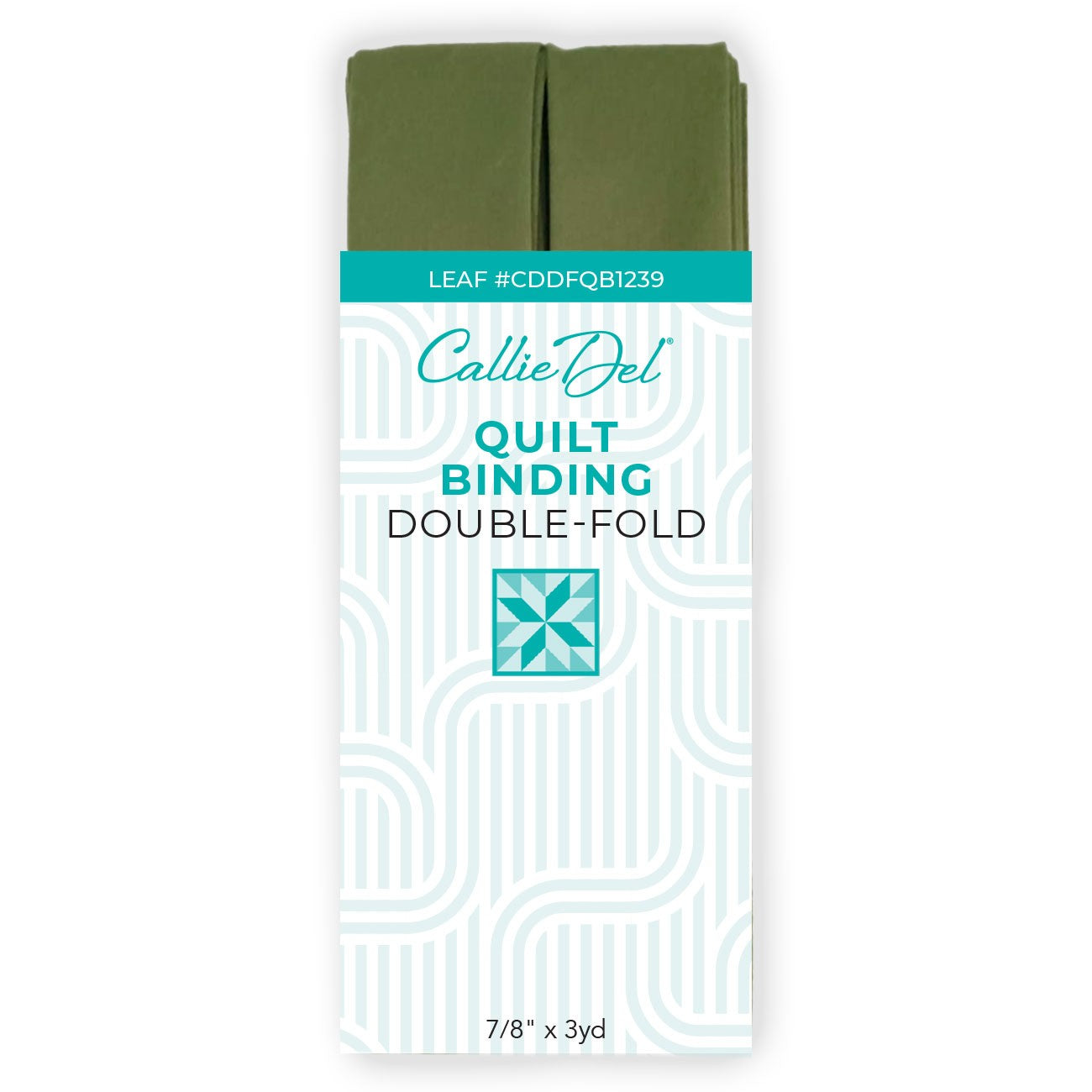 Double Fold Quilt Binding Leaf 7/8in x 3yd