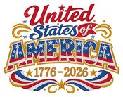 Usa 250th Anniversary Celebration Pack Embroidery Designs