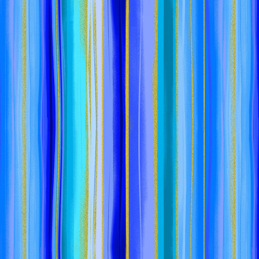 Multi Escapade Watercolor Stripe