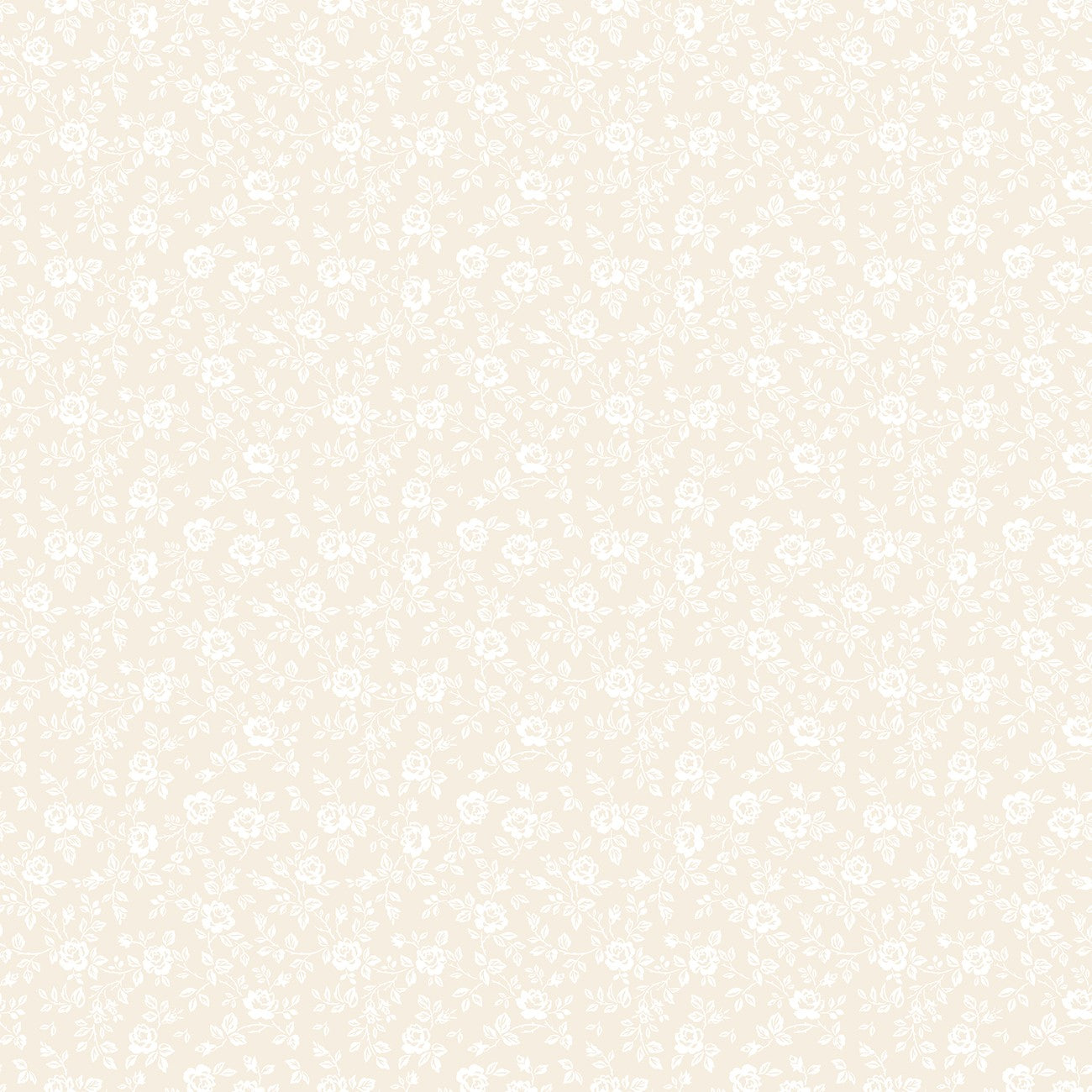 Elegant Essentials Small Floral Cream Pearl