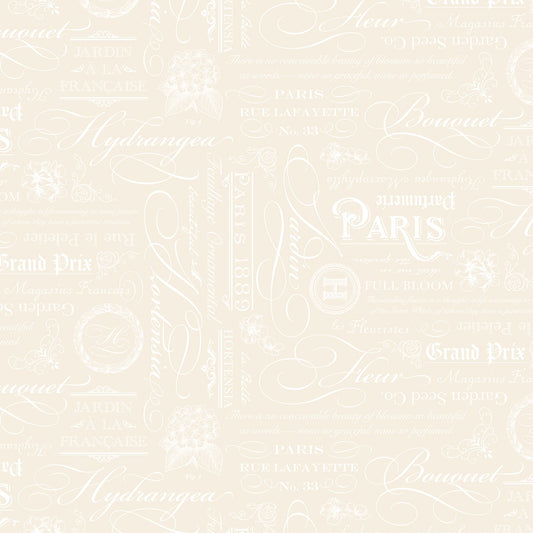 Elegant Essentials Text Cream Pearl