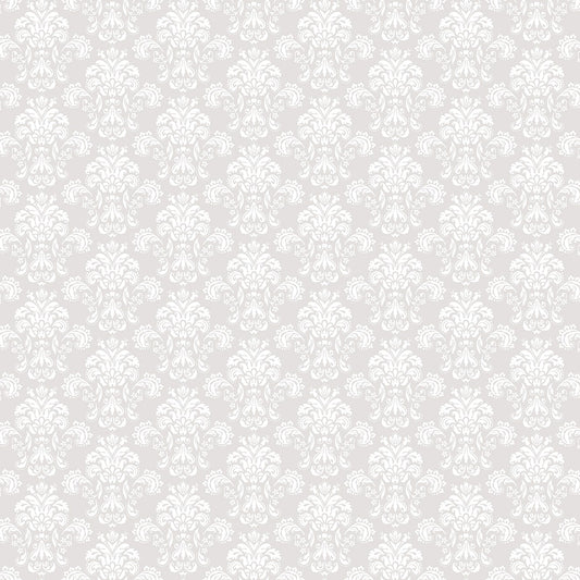 Elegant Essentials Damask White Pearl