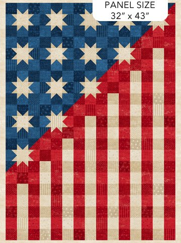 American Heartland Flag Panel