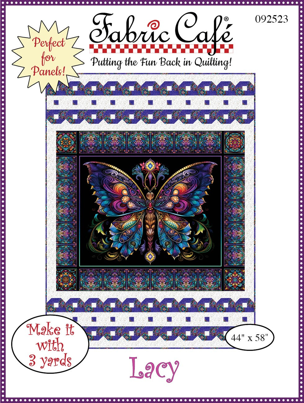 Lacey 3-Yard Quilt Pattern