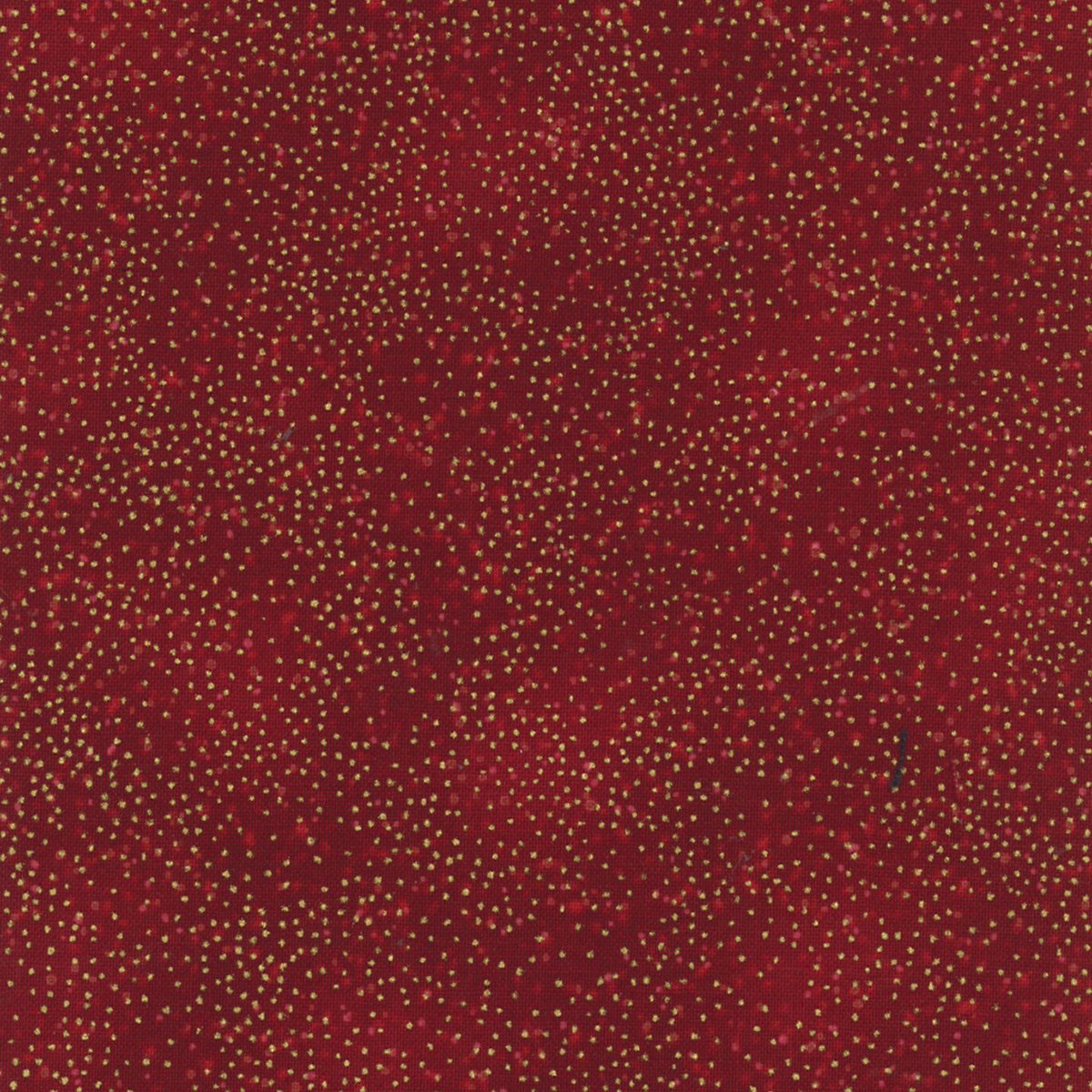 Scarlet/Gold Tiny Dot Metallic