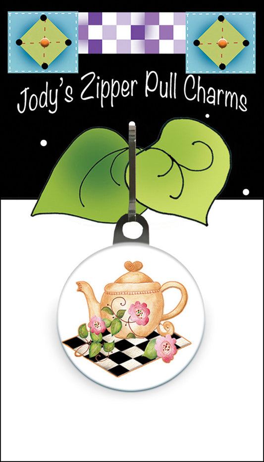 Zipper Charm Teapot