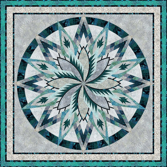 Batiks Silver Shores Quilt Kit