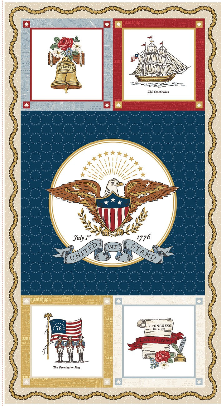 Independence 23 1/2in x 43 1/2in Panel