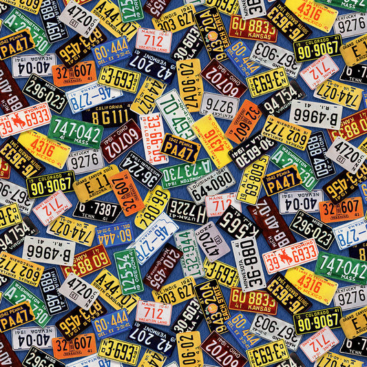 License Plate Toss