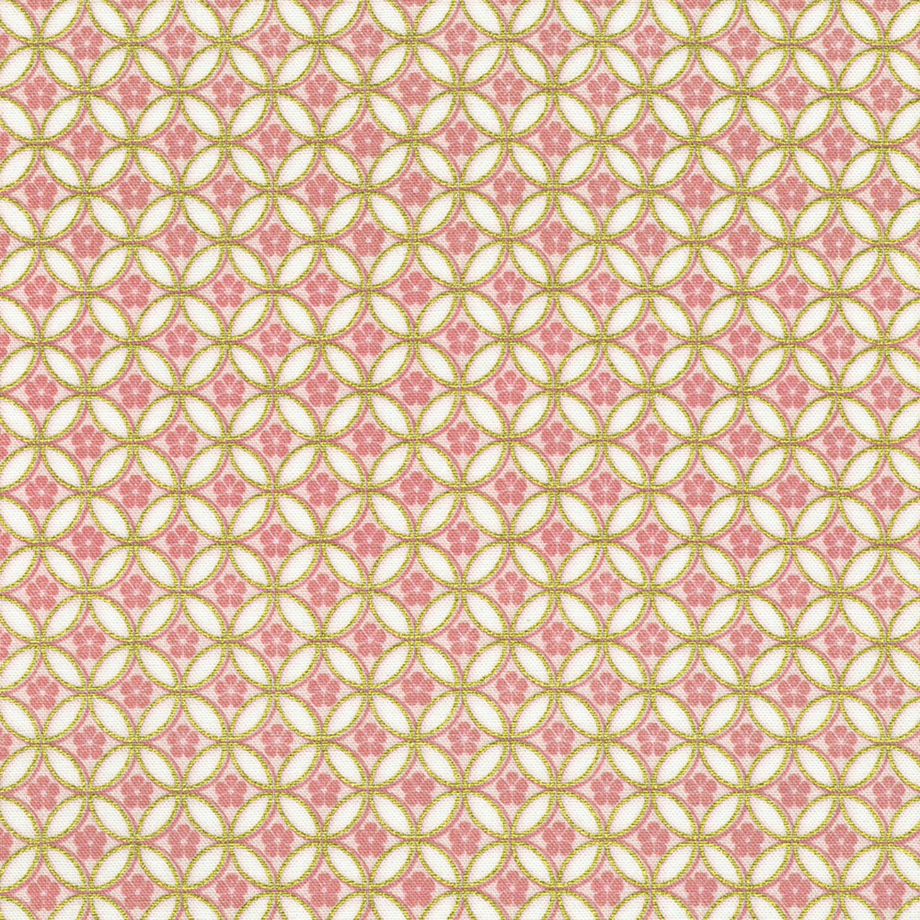 Imperial Collection Graceful Crane Blossom Circle Pearl Pink