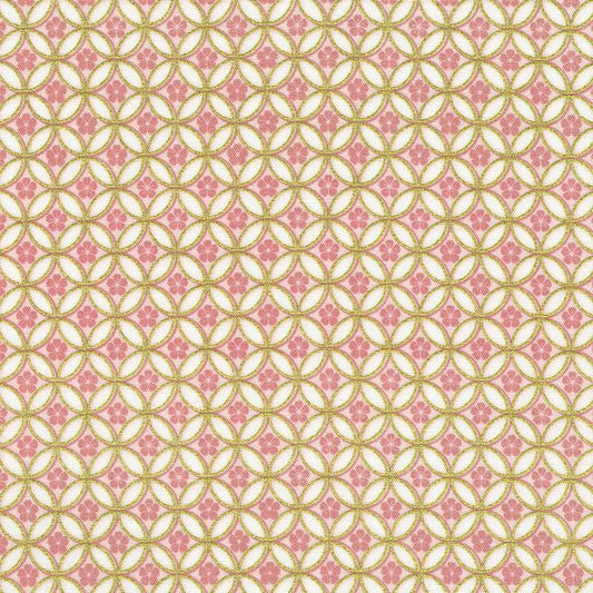 Imperial Collection Graceful Crane Blossom Circle Pearl Pink