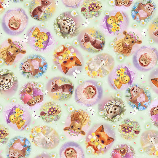 Spring Sweeties Green Animal Toss