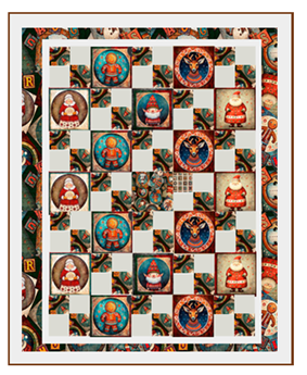Santa's WorkShop Quilt Kit