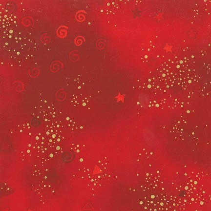 Red Glitter Metallic