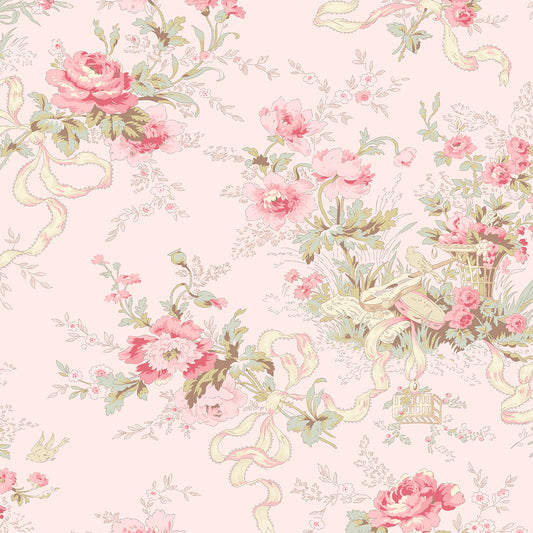 Light Pink Charlotte Cottage Floral