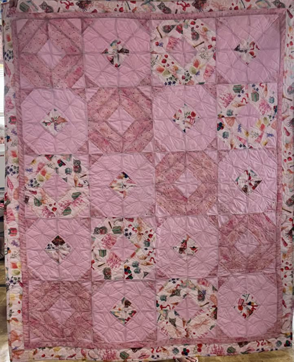 Alpha Blocks Pink Precut Kit