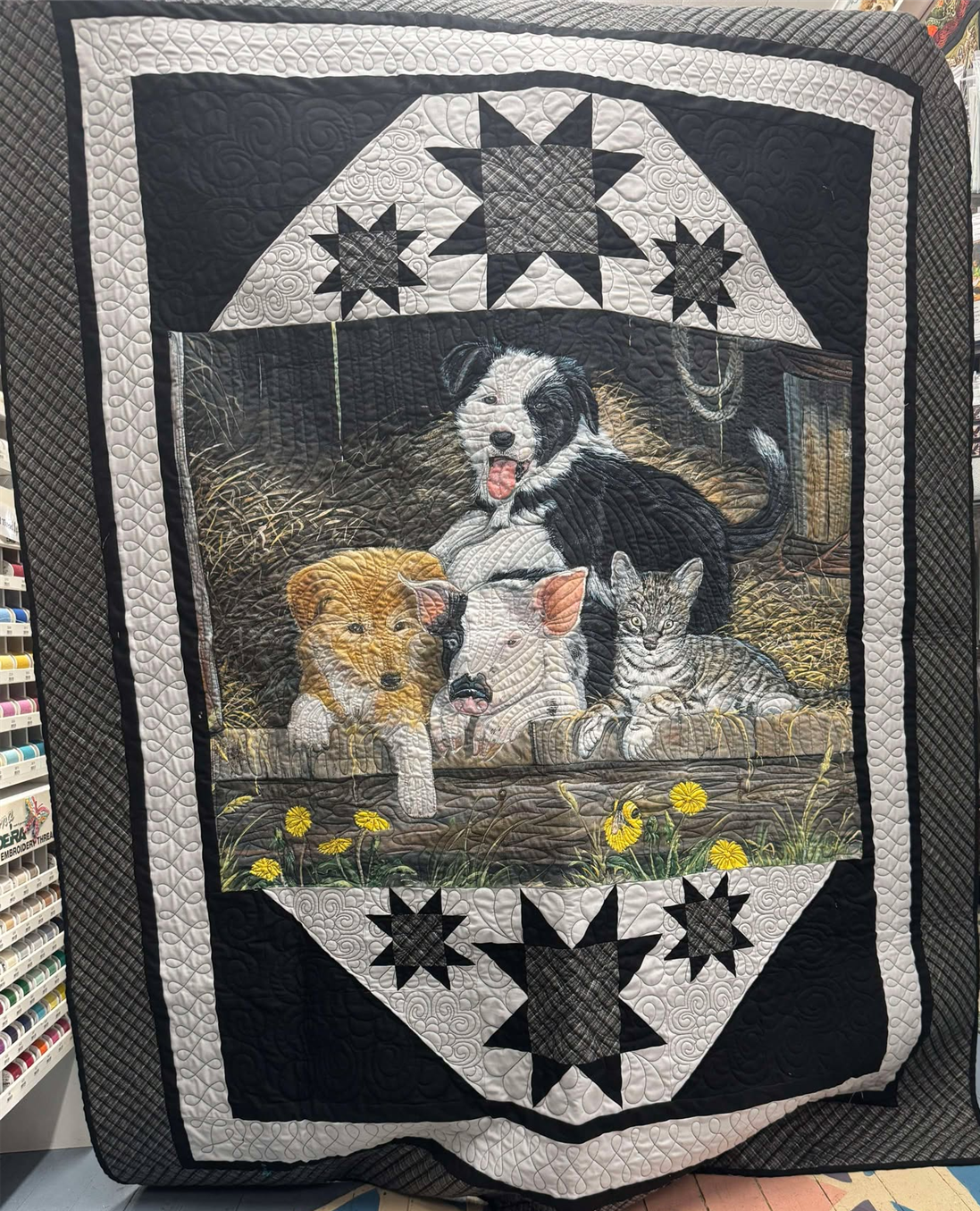 Barnyard Fun Quilt Kit