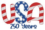 Usa 250th Anniversary Celebration Pack Embroidery Designs