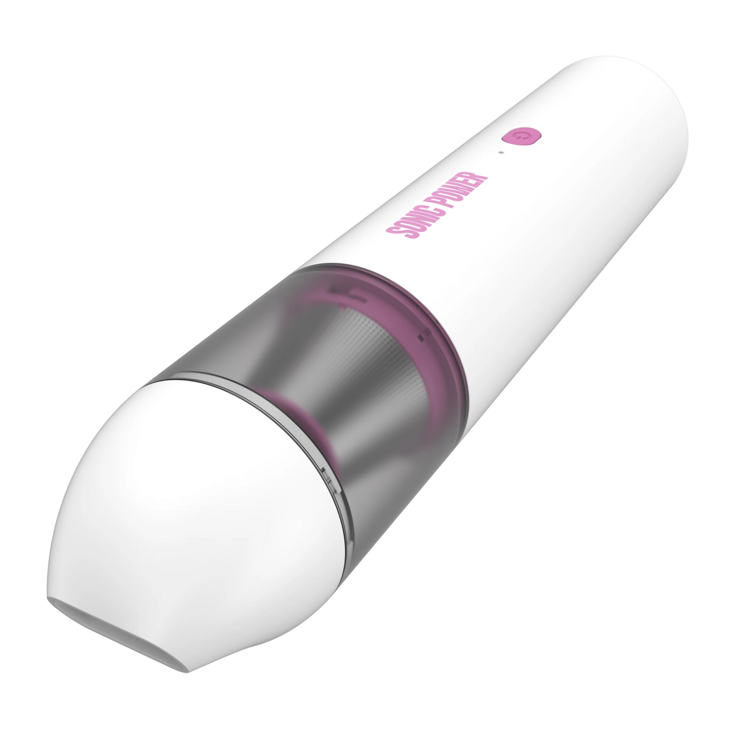 Sonic Power Mini Vacuum White/Pink