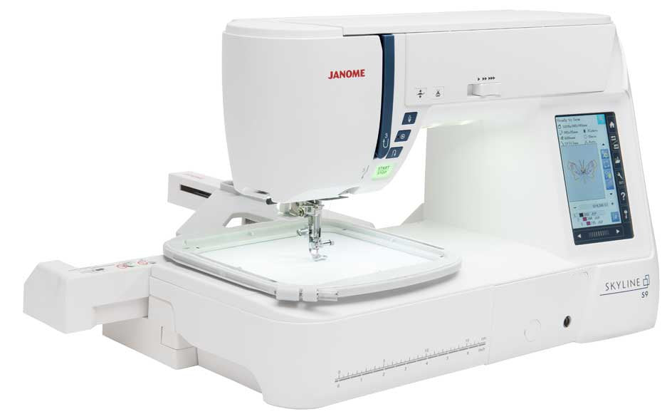 Janome Skyline 9 Sewing/Embroidery Machine