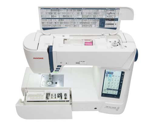 Janome Skyline 9 Sewing/Embroidery Machine