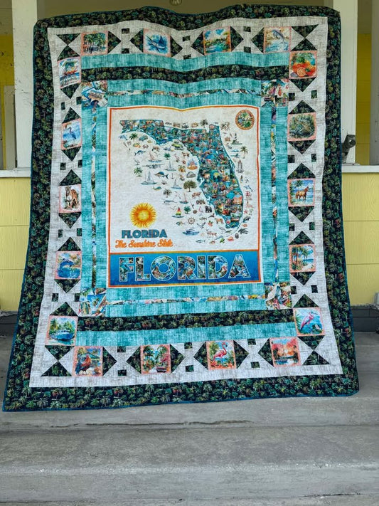 Love Of Florida Quilt Yardage Kit from the 2025 All Florida Shop Hop