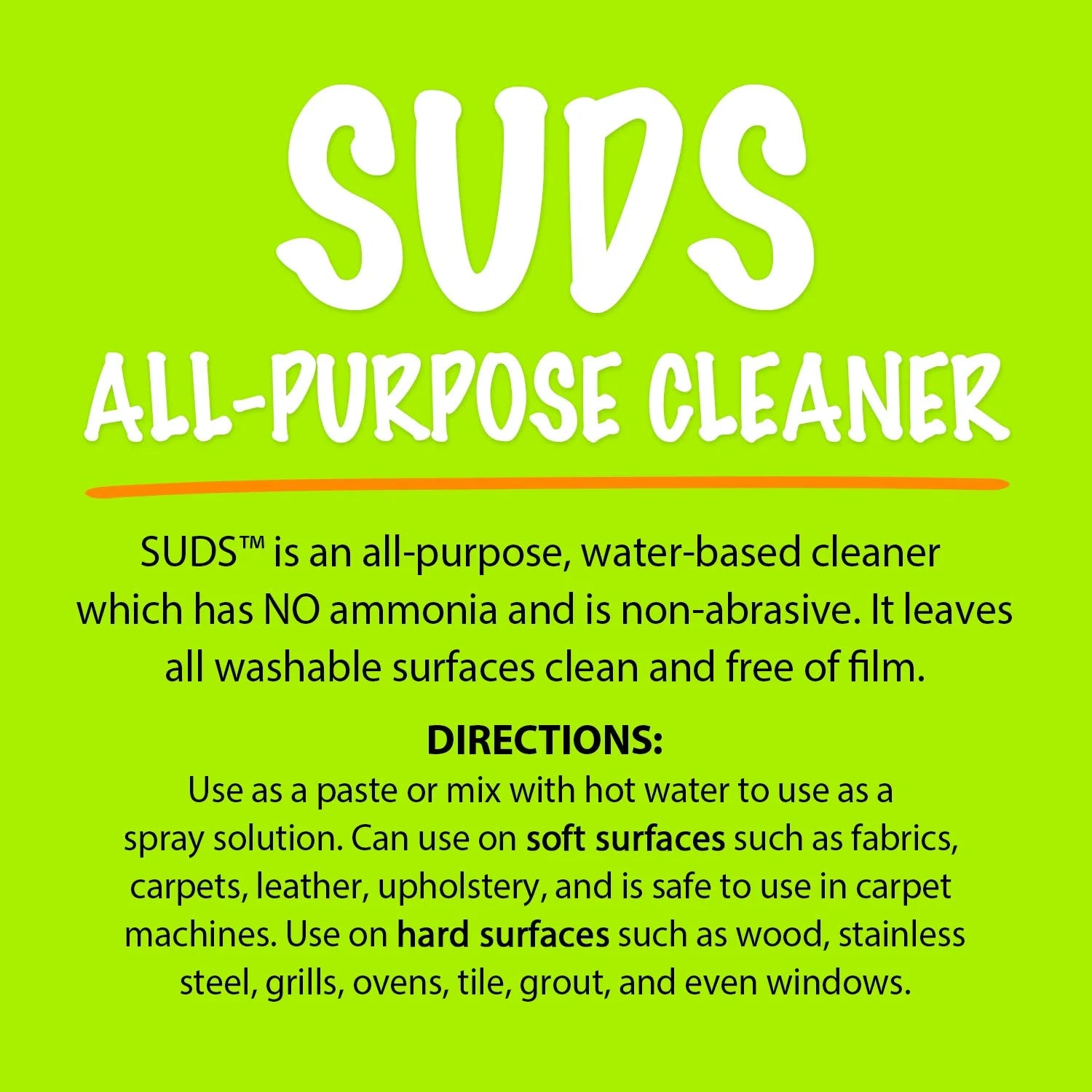 Suds All Purpose Cleaner 8oz