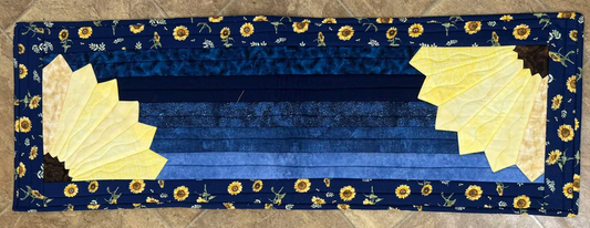Sunny Days Table Runner Kit - Sunflower with Borders does not include foam