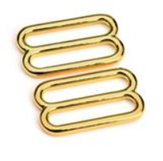 1" Gold Diecast Purse Slide - 2 pack